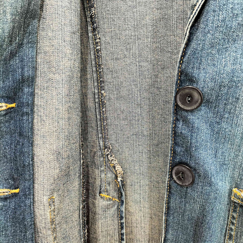 リーバイス Levis 00s RED TAB デニム テーラードジャケット レディース import:L