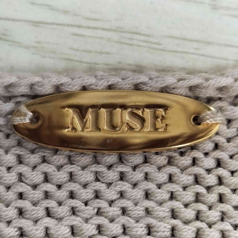 ミューズデドゥーズィエムクラス MUSE de Deuxieme Classe コットン ボートネックニット レディース