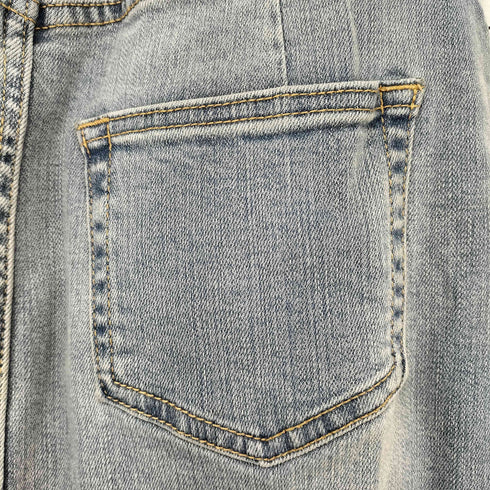 アズールバイマウジー AZUL by moussy HIGH WAIST SLIT DENIM SK 2 レディース JPN:S