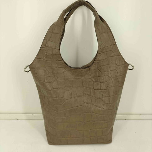 Petrarca クロコ型押し ハンドバッグ レディース