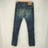 ヒステリックス HYSTERICS USED加工 スタッズ ラインストーン付き スキニー デニムパンツ レディース JPN:XS