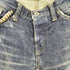 ヒステリックス HYSTERICS USED加工 スタッズ ラインストーン付き スキニー デニムパンツ レディース JPN:XS