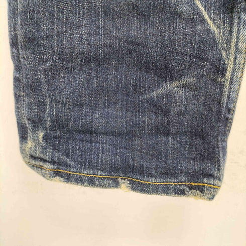 ヒステリックス HYSTERICS USED加工 スタッズ ラインストーン付き スキニー デニムパンツ レディース JPN:XS