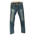ヒステリックグラマー HYSTERIC GLAMOUR スタッズ付き スキニーデニムパンツ USED加工 レディース JPN:XS