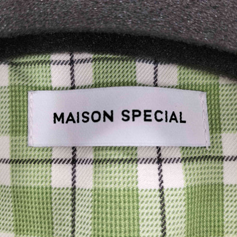メゾンスペシャル MAISON SPECIAL Multi-Way Check Jacket レディース FREE