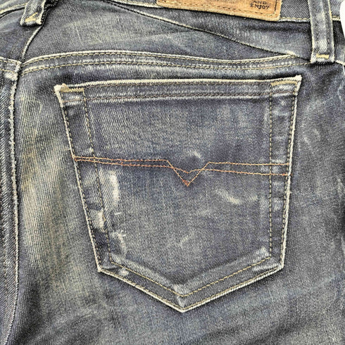 ディーゼル DIESEL USED加工 スキニーデニムパンツ レディース 24