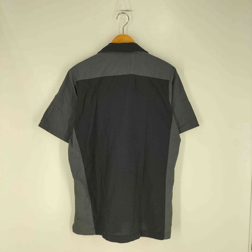 レッドキャップ RED KAP ポリコットン リップストップ ツートン 半袖シャツ メンズ import:M