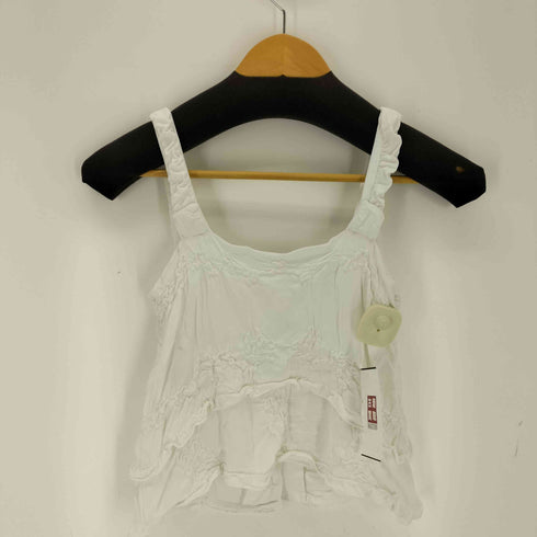 マウジー moussy BUTTON UP SMOCKING キャミ レディース FREE