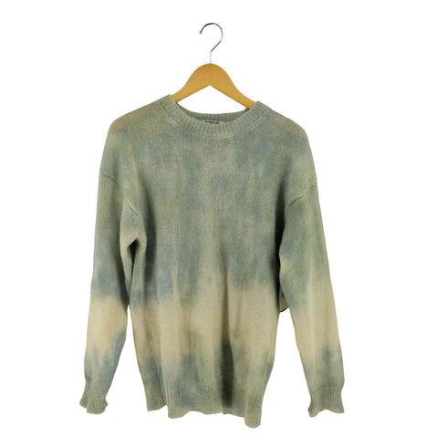 オーラリー AURALEE 19AW SUPER KID MOHAIR TIE DYE KNIT メンズ 3