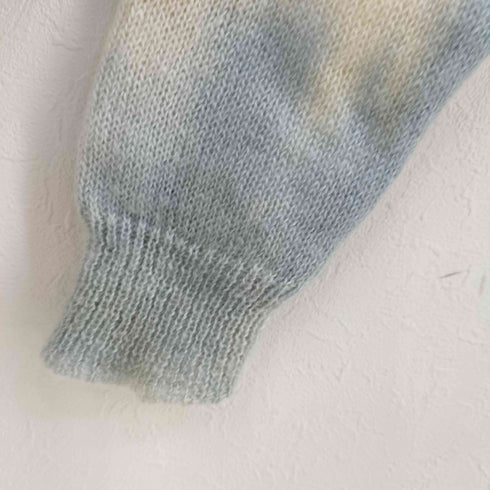 オーラリー AURALEE 19AW SUPER KID MOHAIR TIE DYE KNIT メンズ 3
