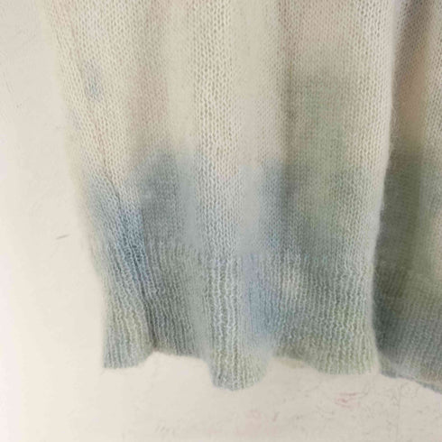 オーラリー AURALEE 19AW SUPER KID MOHAIR TIE DYE KNIT メンズ 3