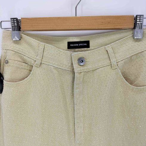 メゾンスペシャル MAISON SPECIAL Clear Stone Denim レディース JPN:38