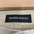 メゾンスペシャル MAISON SPECIAL Clear Stone Denim レディース JPN:38