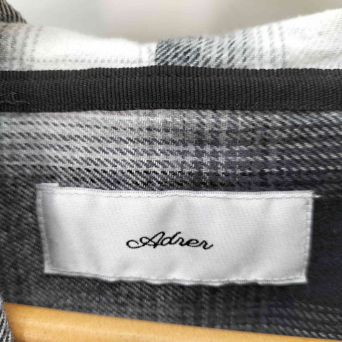 アドラー ADRER over size shirt parker / オーバーサイズシャツパーカー メンズ JPN:M