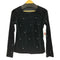 ストーンデザイン ベロア L/S トップス レディース