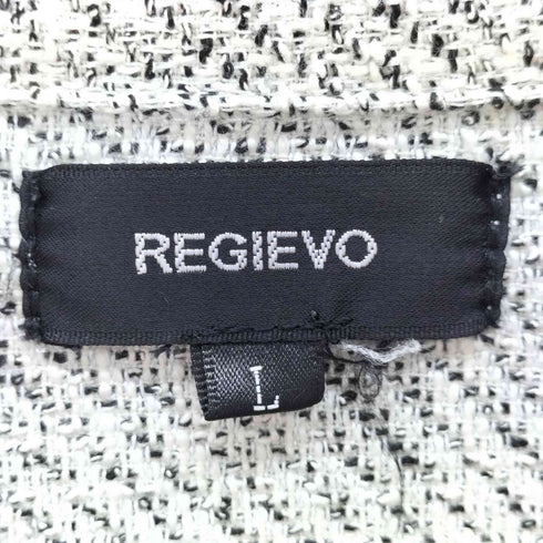 REGIEVO クロップド ツイード ジャケット メンズ JPN:L