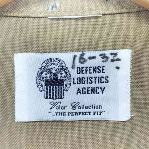 defense logistics agency DLA オフィサーシャツ メンズ 16-32