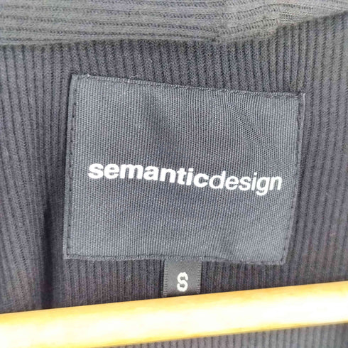 セマンティックデザイン semanticdesign レイヤード デザイン 1B ジャケット メンズ JPN:S