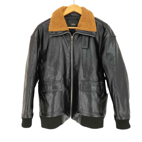 maje Faux Leather Oversized Jacket フェイクレザー オーバーサイズ ジャケット メンズ JPN:1