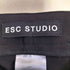 イーエスシーステュディオ ESC STUDIO 裾スリット デザイン パンツ メンズ