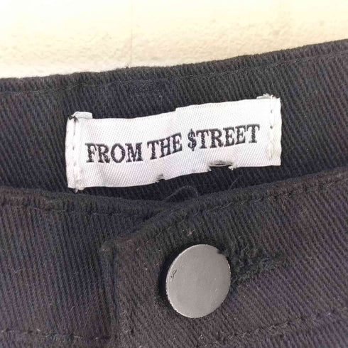 FROM THE STREET ラインストーン クロスデザイン パンツ メンズ L