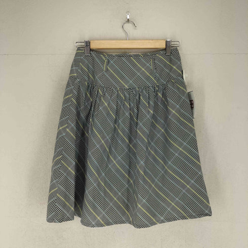 バーバリーブルーレーベル BURBERRY BLUE LABEL チェックスカート レディース JPN:38
