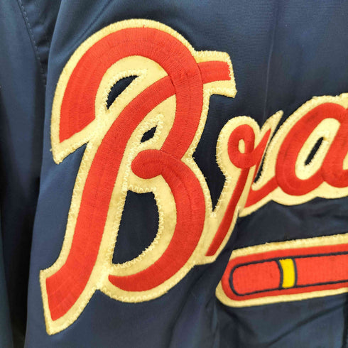 スターター STARTER 80-90s USA製 Diamond COLLECTION MLB チームワッペン 裏地キルティング スタジャン メンズ import:M