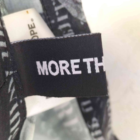 モアザンドープ MORE THAN DOPE 総柄 巻きスカート レディース FREE