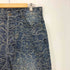 アベイシングエイプ A BATHING APE 25ss LINE CAMO JACQUARD RELAXED FIT 13OZ DENIM PANTS メンズ JPN:XL