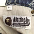 アベイシングエイプ A BATHING APE 25ss LINE CAMO JACQUARD RELAXED FIT 13OZ DENIM PANTS メンズ JPN:XL