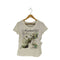 Klin Klin Y2K ラインストーン プリントデザイン Tシャツ レディース JPN:42