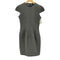 ヨーコチャン YOKO CHAN cap sleeve balloon dress ウール 膝丈 ノースリーブワンピース レディース