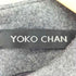 ヨーコチャン YOKO CHAN cap sleeve balloon dress ウール 膝丈 ノースリーブワンピース レディース