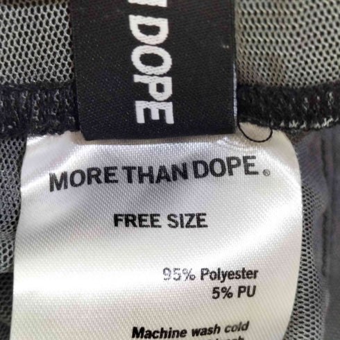 モアザンドープ MORE THAN DOPE 総柄 チュール パンツ レディース FREE