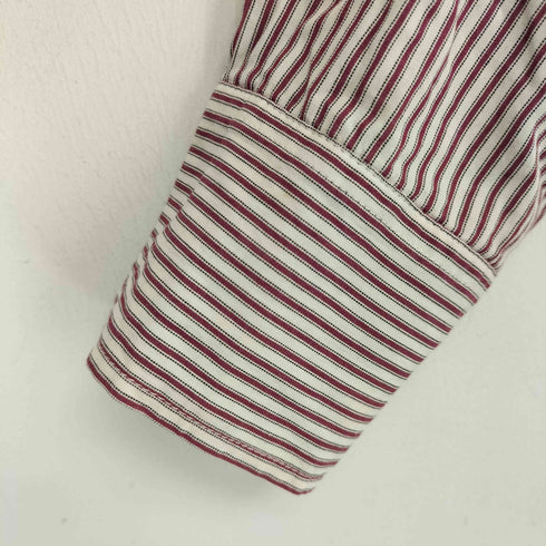 アーペーセー A.P.C. ハーフボタン 長袖 ストライプ ロングシャツ レディース import:S