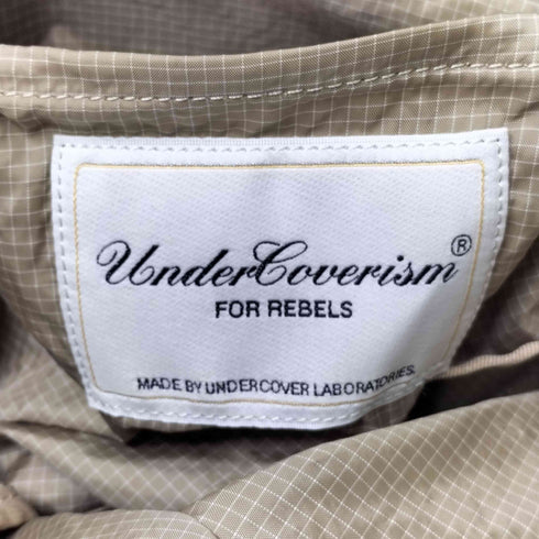 アンダーカバーイズム UNDERCOVERISM サイドジップ チェック柄 ウェストベルト バックパック リュック メンズ