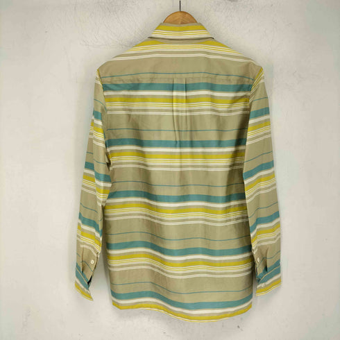 DAILY NEWS Pedro Shirts ナイロン混 マルチボーダー 長袖 シャツ メンズ JPN:M