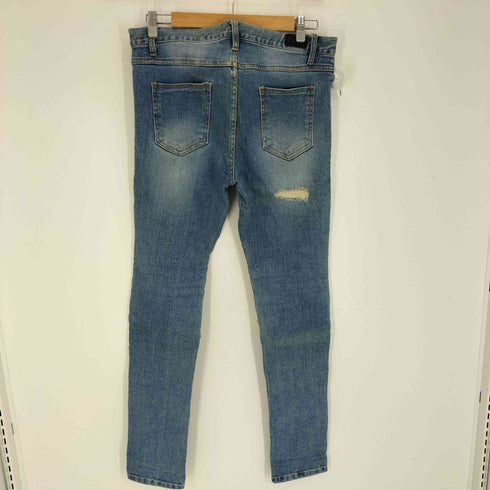 ダンケシェーン Danke Schon ダメージ加工 異素材リペア スキニー デニムパンツ メンズ XL