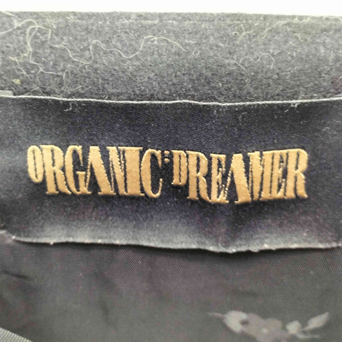 ORGANIC DREAMER 異素材切替 バスト シェイプ ストラップ ドレス レディース