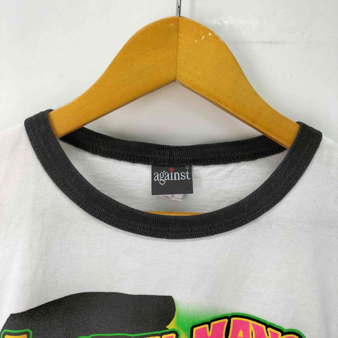 againstボディ アーティストプリント バンド Tシャツ コピーライト2002年 メンズ L