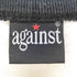 againstボディ アーティストプリント バンド Tシャツ コピーライト2002年 メンズ L