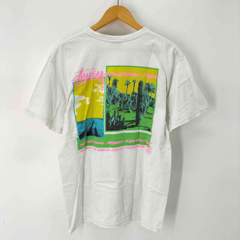 ステューシー Stussy 両面 グラフィックプリント S/S Tシャツ メンズ import:M