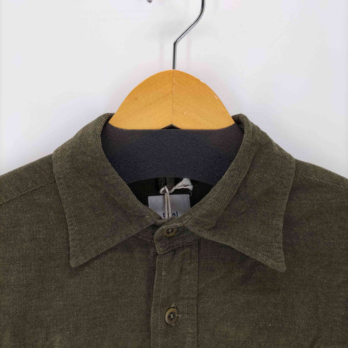 s ts コットン 細畝コーデュロイL/S シャツ メンズ JPN:1