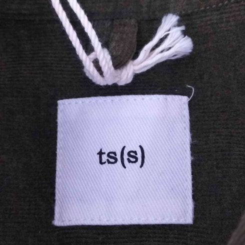 s ts コットン 細畝コーデュロイL/S シャツ メンズ JPN:1
