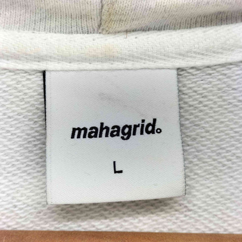 マハグリッド mahagrid A'GEM DEPT フロントプリントプルオーバーパーカー メンズ L