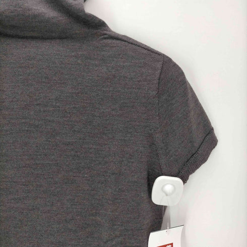 チヴィディーニ CIVIDINI MADE IN ITALY イタリア製 ハイネック メリノ ウール S/S カットソー レディース