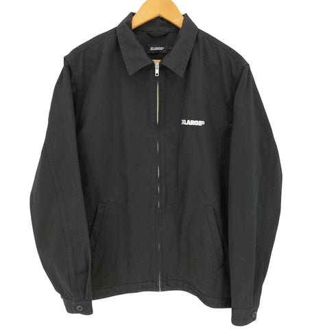 エクストララージ XLARGE WORK JACKET ロゴ 刺繍 プリント ジップアップ ワークジャケット メンズ JPN:L