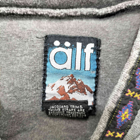 アルフ alf 90s USA製 ヘビーウェイト チロリアンテープ S/S Tシャツ メンズ import:M