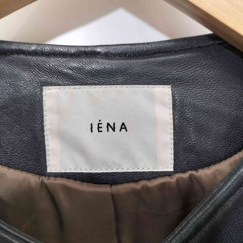 イエナ IENA ラムレザー ライダースジャケット レディース JPN:36