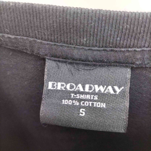 ブロードウェイ BROADWAY ムービープリント クルーネックTシャツ メンズ import:S